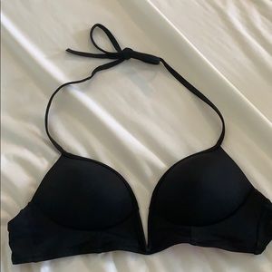 Black bikini top from PINK